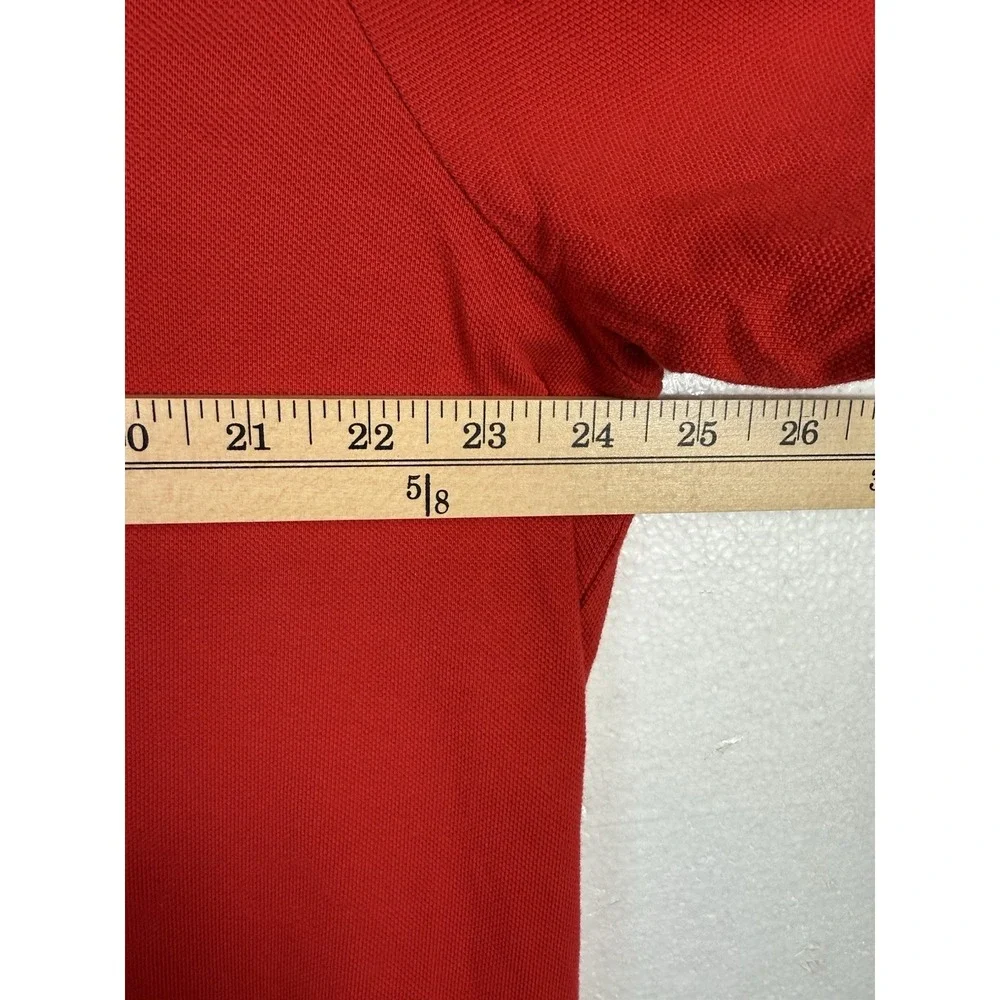 Ralph Lauren Men's Polo Shirt Sz XL Red Classic Fit‎ Short Sleeve Cotton Golf